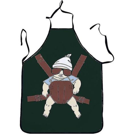 Tablier amusant - Tablier de cuisine/pâtisserie ajustable pour couple, motif homme musclé et femme sexy (1/5)