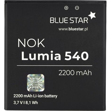Bluestar Akku Ersatz kompatibel mit Nokia Lumia 550 2100 mAh Austausch Batterie PREMIUM Accu BV-T5A (1/4)