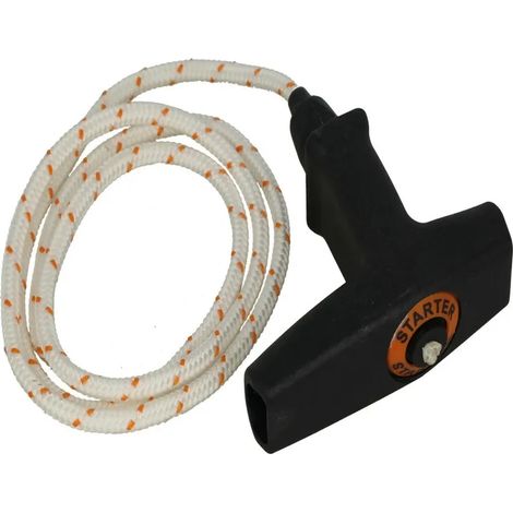 Poignée de lanceur avec corde de 4,5 mm compatible avec les modèles STIHL TS400, TS410 et TS420. Accessoires pour outils de jardin.