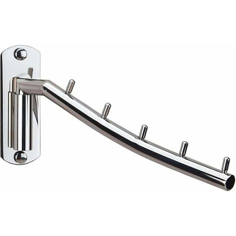 Folding Wall Hanger Rack with Heavy Duty Swing Arm Coat Hook (1/5)