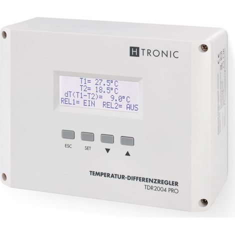 Temperatur-Differenzregler TDR2004 pro (1/5)