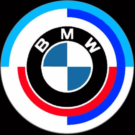 pièces de lumières de bienvenue pour BMW Série 3 Série 5 Série 7 Série X3/X5/X6/X7 lumières de porte de projection lumières de bienvenue BMW style 5 (1/5)