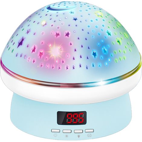 Lampe projecteur de ciel étoilé en forme de champignon - Un cadeau original et une jolie décoration pour la chambre