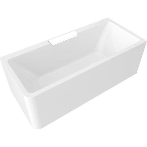 CASCATA R MONOLITH Baignoire rectangulaire 180x80x60cm, bec cascade blanc (1/4)