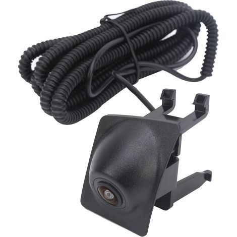Caméra frontale CCD avec support de montage avec logo de voiture, vision nocturne haute définition, étanche IP68, compatible avec la BMW X3 2018. (1/5)