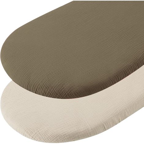 2 x Cododo Carrycot Fitted Sheet 70 x 35 cm – Mattresses (1/5)