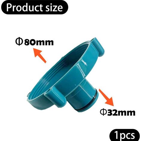 Lot de 10 adaptateurs d’aspiration pour robot – Connexion flexible, raccord pour tuyau d’aspirateur piscine (1/4)
