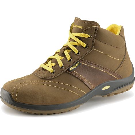 Zapatos de seguridad altos Grisport Marostica Brown S3 SRC - 43 (EU)