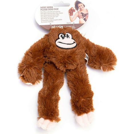 Peluche per cani Gloria Miza Marrone Poliestere polipropilene Scimmia