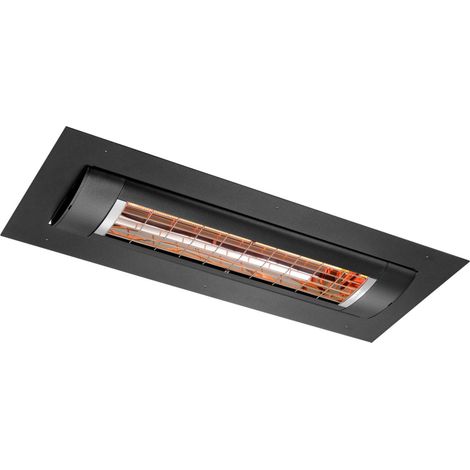 Solamagic Premium Infrarotstrahler S3 2500 Watt Heizstrahler zum Deckeneinbau Infrarotstrahler S3 in nano-anthrazit 9300355 (1/2)
