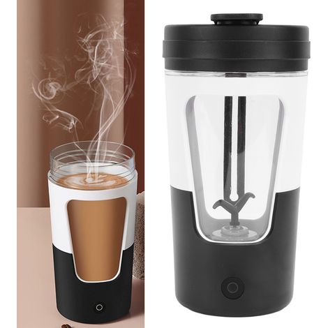 【Becher/Mixer】 USB-wiederaufladbarer elektrischer Mixerbecher, 7000 U/min, IPX5, 430 ml, Tritan, PP, ABS, zum Mixen von Kaffee und Proteingetränken (1/5)