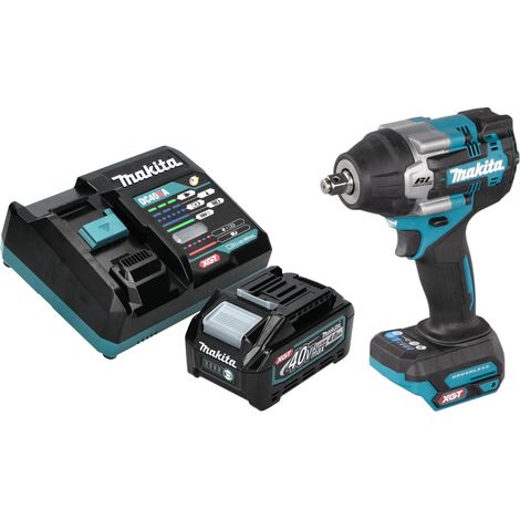 Makita TW 007 GM101 Akku Schlagschrauber 40 V max. 760 Nm 1/2'' Brushless + 1x Akku 4,0 Ah + Ladegerät (1/5)