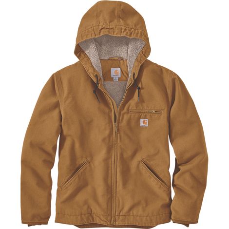 Blouson en sherpa Carhartt - Marron - XL