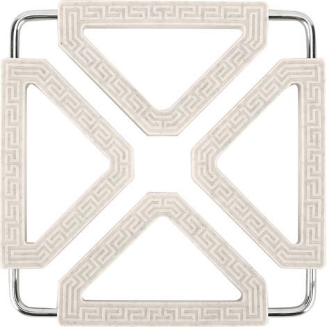1Tapis pliable isolant thermique - antidérapant, résistant à la chaleur et à la poussière (beige) (1/5)