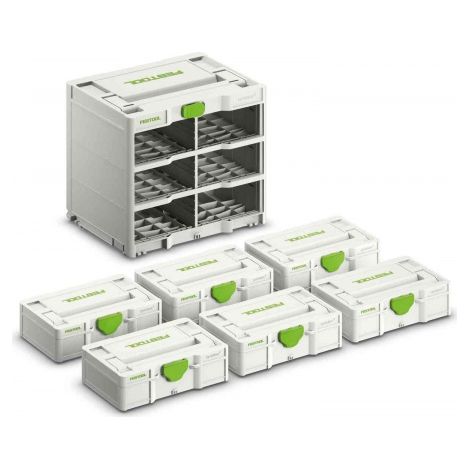 Toolbox Festool Systainer³ Rack SYS3-RK/6 M 337-Set