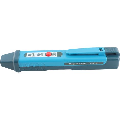 Stylo testeur de polarité aimanté pour identifier pôles N/S, détecteur de pôle nord sud, outil de repérage magnétique (1/5)