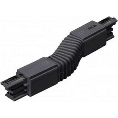 Nordic Aluminium XTS23-2 - Connecteur flexible NOIR pour rail 3 allumages