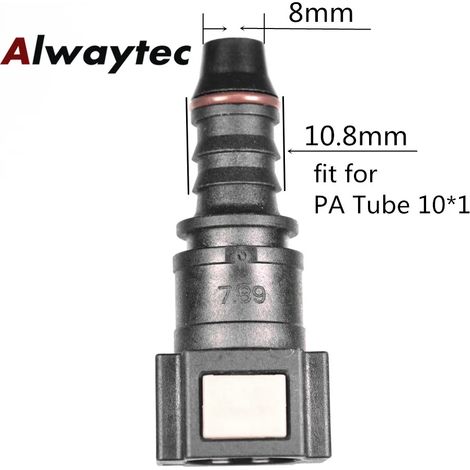 Tuyau de carburant, 7,89 mm, pour automobiles, pour l'entretien et le remplacement dans les systèmes mécaniques.-AquaForge