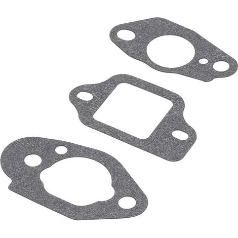 Compatible avec joints de carburateur pour tondeuse à gazon Honda GCV135 GCV160 GCV190 GSV190 HRS216 HRT216 HRB216 HRR216 HRZ216 Remplace 16212-Zl8-000 16221-883-800 (1/4)