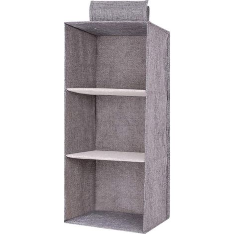 Sac de rangement suspendu multicouche pour armoire, organiseur de vêtements et tiroirs (1/3)