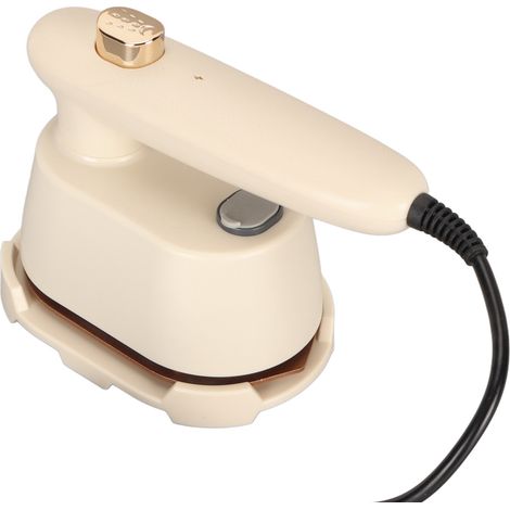 Fer à repasser vapeur portable 40 W, mini fer à repasser pour repassage à sec et humide, réservoir de 120 ml, rotation à 180°, petit fer idéal pour les voyages et la maison, prise US 110 V (1/5)