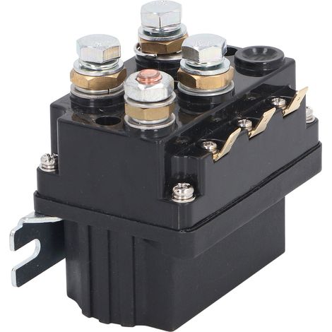 Relais de treuil 12V 500A haute puissance étanche à faible consommation pour quad motoneige voiturette de golf (1/5)