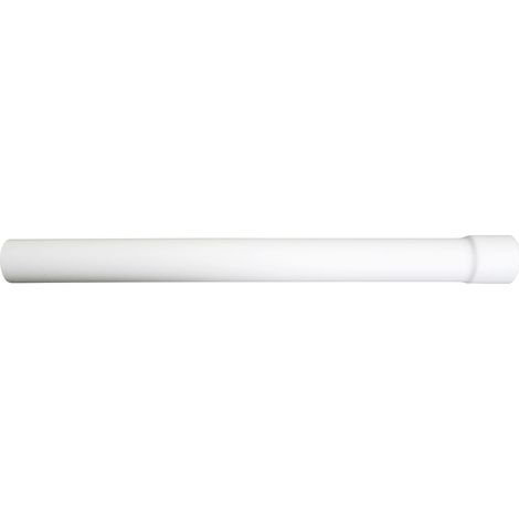 Wisa Spülrohrverlängerung mit Muffe Kunststoff, weiß, 50 cm, Ø 4,4 cm Spülrohre & Abläufe