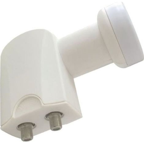 LNB TWIN 2 DOUBLE SORTIES INDEPENDANTES TETE SATELLITE HD ASTRA HOTBIRD