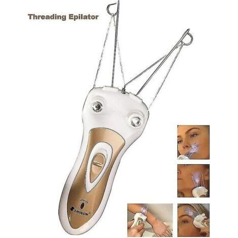 Épilateur électrique pour poils du visage, machine à arbre, épilateur à fil de coton, épilateur rechargeable, rasoir (1/5)