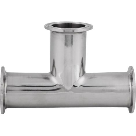 3-way stainless steel Tri Clamp tee fittings Φ381.5 Sanitary Tri Clamp/Tri Clover tee fittings Accessories (1/5)