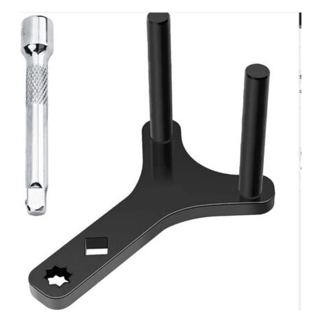 Outil de démontage de bras de suspension, outil de démontage de bras de suspension inférieur, outil spécial pour silentblocs de suspension, levier de rotule inférieure, pour la réparation autom (1/4)