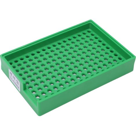Plateau à vis PP à fentes 3.5-4.0mm 160 trous rangement pratique pour établi et atelier (1/5)