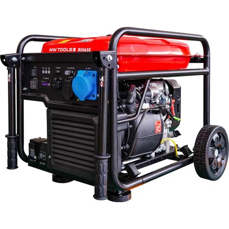 Groupe électrogène inverter essence 6,5 kW 230 V - Démarrage électrique MW Tools BGI65E (1/5)