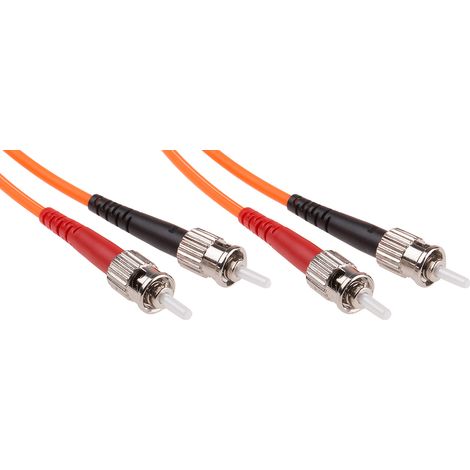 Câble fibre optique RS PRO 3m Avec connecteur / ST, OM2 Multi-mode ( Prix pour 1 )
