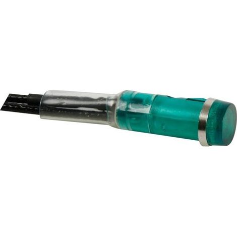 Voyant rond 9mm 220v vert