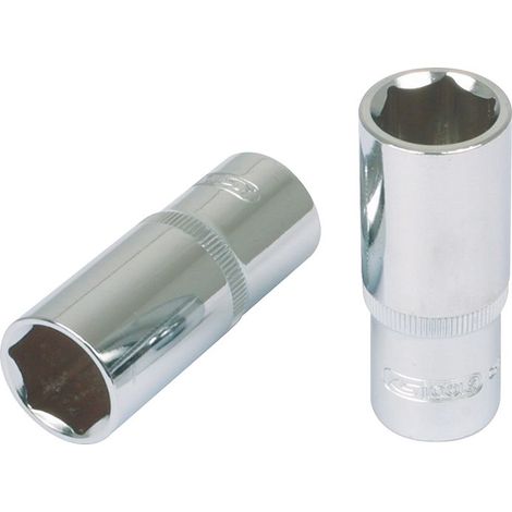 KS-Tools 918.1521 1/4" CHROMEplus Sechskant-Stec uss, lang, 5/32" (1/2)