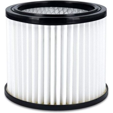 Filtre Remplacement HEPA Aspirateur Cendres - Accessoire Sac pour Appareil Aspiration Cendres - Ø 137 mm - Profondeur 120 mm