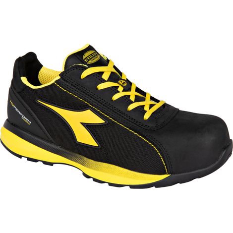 Chaussures de sécurité basses GLOVE HYPER LOW S3S FO HRO SR ESD noires DIADORA - 183043 80013 40