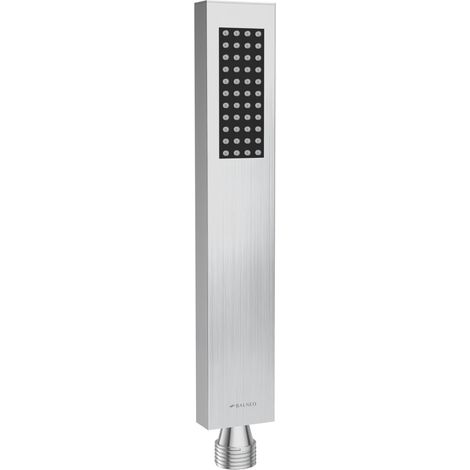 BALNEO Douchette argent brossé en acier inoxydable au design moderne CASCADE (1/4)