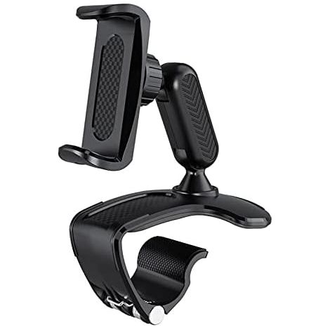 Support Téléphone Voiture - Support Ventilateur Tableau de Bord avec Rotation 360° - Compatible Tous Smartphones - 1 Pièce (1/5)