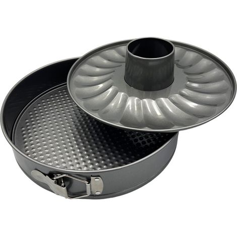Molde para pasteles de 28 cm con base y chimenea reemplazables E-8046 (1/5)