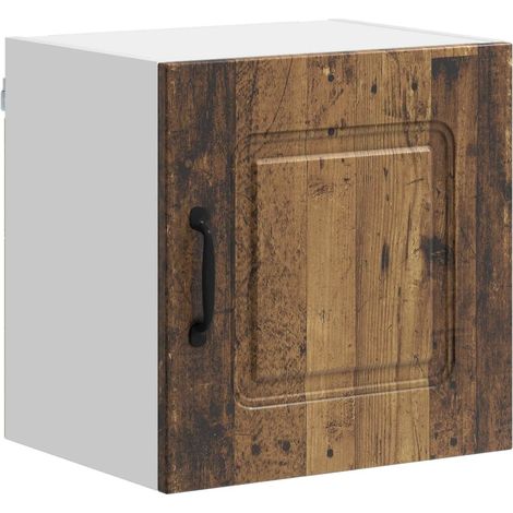 Armario de cocina rectangular moderno gran espacio de almacenamiento 40 x 31 x 40 cm de madera de ingeniería madera vieja 020053569 (1/5)