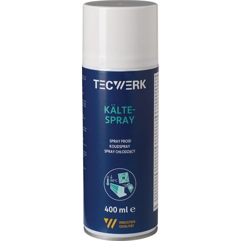 Kältespray  400ml  farblos  b.zu  -50GradC  Spraydose  TECWERK (1/2)