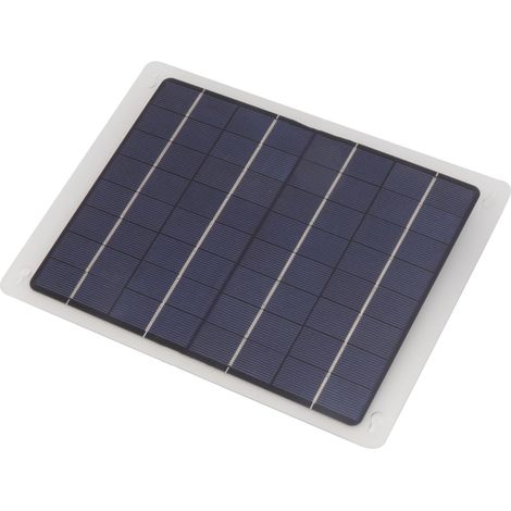 Chargeur solaire monocristallin 18 V 50 A avec double port USB et contrôleur MPPT pour voiture (extérieur). (1/5)