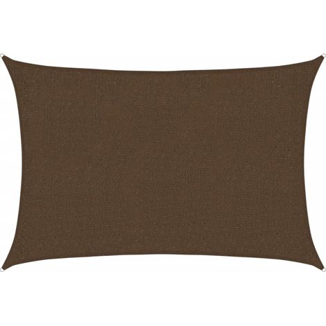 Maison Exclusive - Voile d'ombrage 160 g/m² Marron 2x3 m PEHD (1/5)