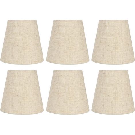 Gistuch 6-teiliges Kronleuchter-Set im nordischen Stil, E14-Fassung, Steh- und Wandleuchte, Wohnaccessoire
