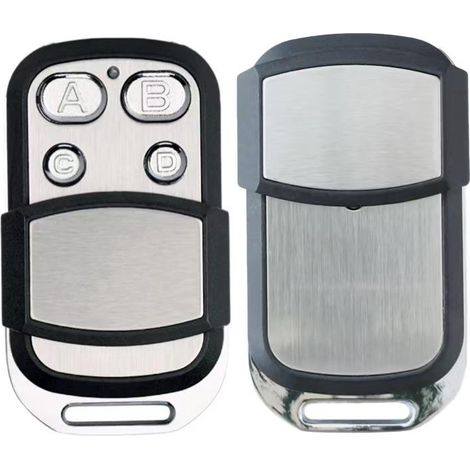 Télécommande de porte de garage, 4 boutons, code tournant, 433,92 MHz (1/5)