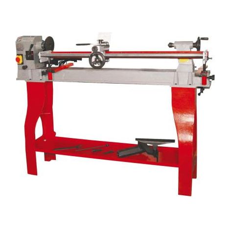 DRECHSELMASCHINE DRECHSELBANK FÜR HOLZ 1000mm 750W HOLZMANN VD1100N 400V (1/4)