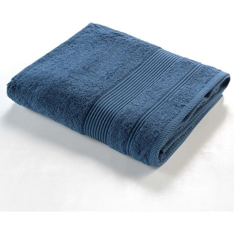 Drap de Bain 90x150 cm - Collection Tendresse - Éponge 500 g/m² - 90x150cm - Bleu marine