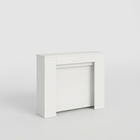 Consola extensible para entrada o comedor, capacidad para 10 personas, 90×25-211 Kiba - Fresno (1/5)